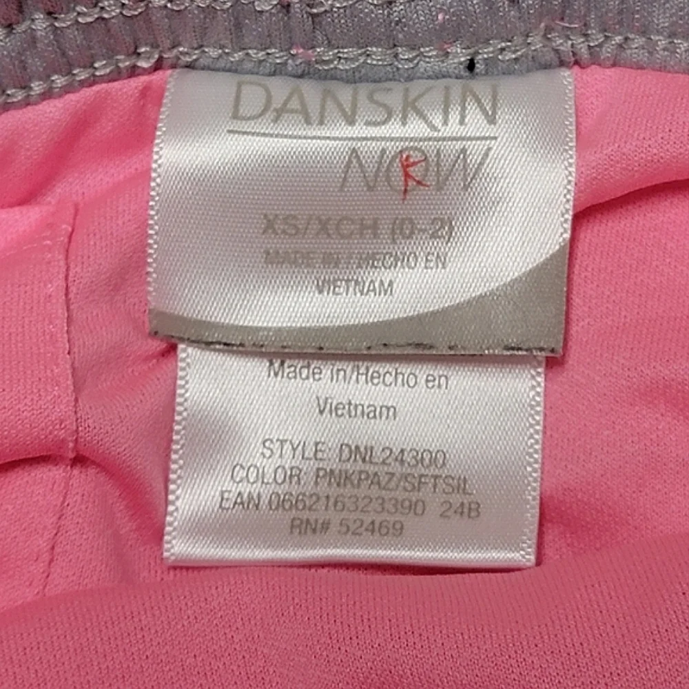 Pink Athletic Shorts Danskin Now Lined Size XS Running Shorts